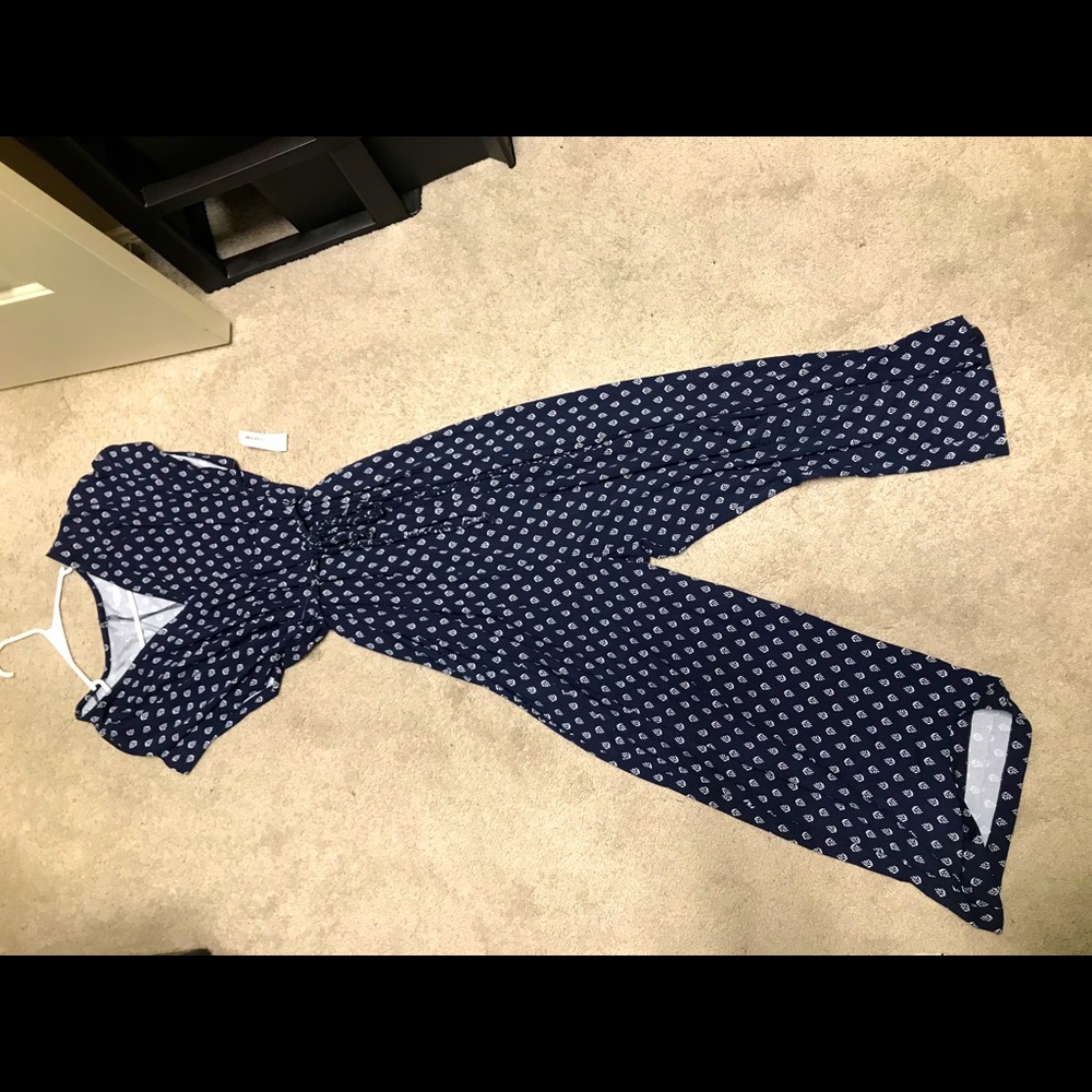 Old Navy Maternity Jumpsuit - Navy Blue